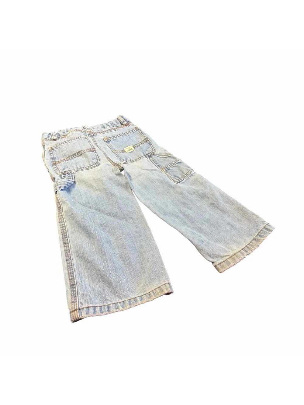 The Children's Place Kids Light Wash Wide Leg Jeans Size 3T